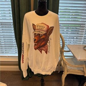 The laundry Room Coor’s Light Sweatshirt